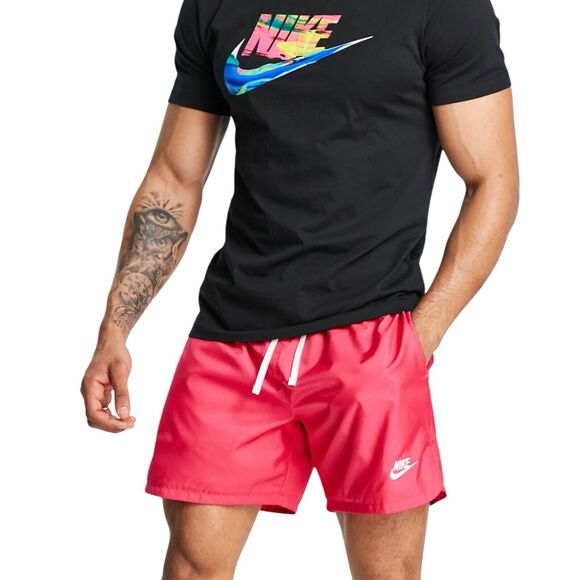 Nike Shorts Men Size 2XL Sportswear Essentials Pink Woven Lined Flow DM6829-684 - Picture 4 of 6